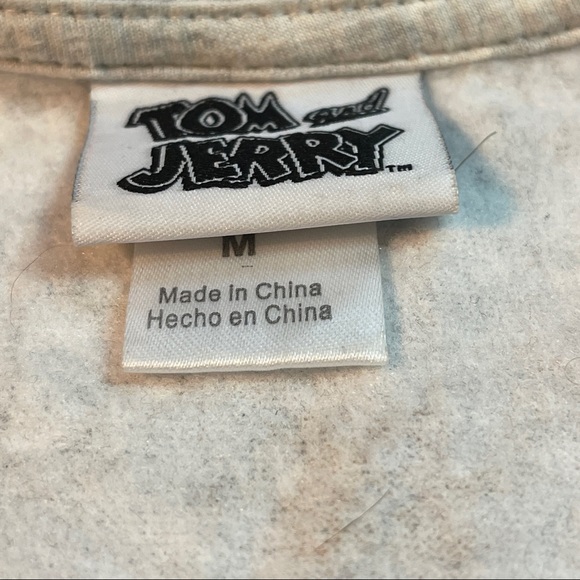 Tom and Jerry Graphic Cartoon Crewneck Sweatshirt Size M - Picture 2 of 5